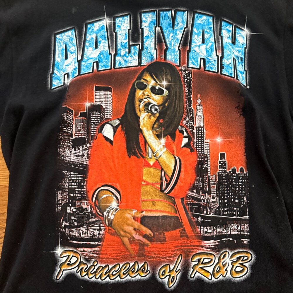 Aaliyah Vintage T-Shirt Men's Medium